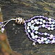 Mala rosary made of amethyst and beryl, lilac rosary with a Ji wave bead. Rosary. Jewerly for Happiness. My Livemaster. Фото №6