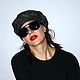 Order  Leather berets. FamilySkiners. Livemaster. . Berets Фото №3