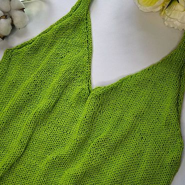 Одежда ручной работы. Ярмарка Мастеров - ручная работа Топ майка. Handmade.
