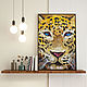 Картина животных "Леопард". Картина леопард. Картины. LifiaArt. Интернет-магазин Ярмарка Мастеров.  Фото №2
