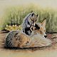 Fox family. Pictures. Liliya Shtulberg. Online shopping on My Livemaster.  Фото №2
