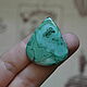 Malachite cabochon No. 34x30x5, Cabochons, Balashikha,  Фото №1