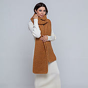 Аксессуары handmade. Livemaster - original item Women`s scarf brown. Handmade.
