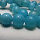 blue chalcedony 10 mm. Minerals. Elena (luxury-fittings). My Livemaster. Фото №4
