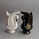 Black and white Swan. Vases-figurines. Figurines. Mila. Online shopping on My Livemaster.  Фото №2