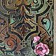 Order  ' Rosehip on a rusty grate'. beautifulcrafts. Livemaster. . Panels Фото №3