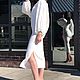 Order White dress, dress with voluminous sleeves!. elmdesign (ELMDESIGN). Livemaster. . Dresses Фото №3