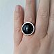Ring with black tourmaline 'Gabriella'. Rings. masterskai. Online shopping on My Livemaster.  Фото №2