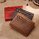 Order Leather wallet female and male Hypatius / Buy handmade. EZCASE - Leather Design Studio. Livemaster. . Wallets Фото №3