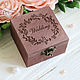 Wooden box for rings, Caskets for rings, Dimitrovgrad,  Фото №1