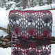 Scarf, knitted lace scarf (Italian baby alpaca), Scarves, Lomonosov,  Фото №1