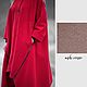 Заказать Кашемировое  пальто, Модное пальто уникалньй стил - CT0033CA. EUG FASHION. Ярмарка Мастеров. . Пальто Фото №3
