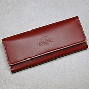 Сумки и аксессуары handmade. Livemaster - original item Women`s wallet made of genuine leather #3. Handmade.