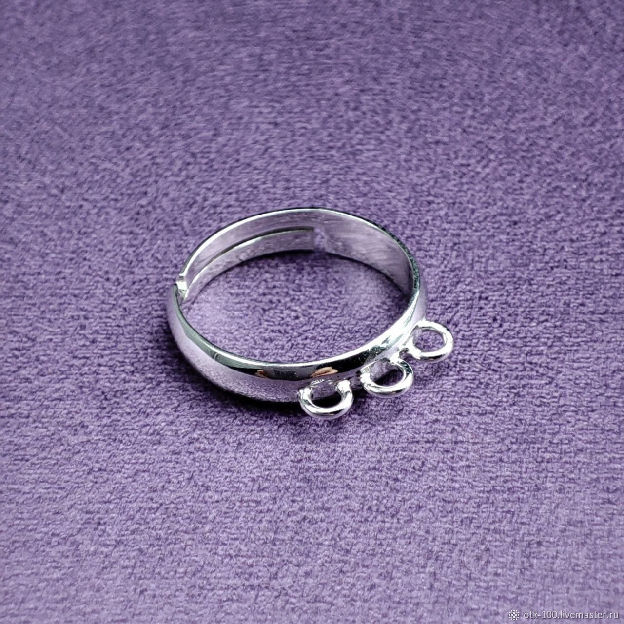 Основа для кольца серебро 925 пробы артикул 01-0005 – заказать на ...
