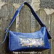 Bag - boat 'Flowers'. Classic Bag. bag_fevra (Fevra). Online shopping on My Livemaster.  Фото №2