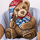 Набор для вышивания PANNA Мой Медвежонок 34х43 см, Схемы для вышивки, Балей,  Фото №1