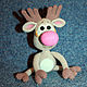Toys: Girl from the North and Deer. Stuffed Toys. Nina Rogacheva 'North toy'. My Livemaster. Фото №4