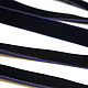 Mokuba velvet ribbon 12mm single sided dark blue. Ribbons. Luneville Cat. Online shopping on My Livemaster.  Фото №2