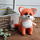 Order A Fox cub is a toy made of wool. handmade toys by Mari (handmademari). Livemaster. . Felted Toy Фото №3