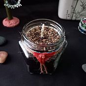 Фен-шуй и эзотерика handmade. Livemaster - original item Black candle 