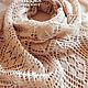 Shawl crocheted Honey, Shawls, Minsk,  Фото №1