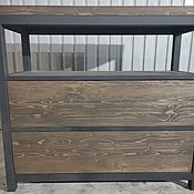 Для дома и интерьера handmade. Livemaster - original item A chest of drawers in the Loft. Handmade.