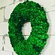 A wreath of stabilized moss. Wreaths. florist-ka. My Livemaster. Фото №5
