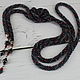Order Beaded lariat with pendants (harness, belt, tie). Magic box. Livemaster. . Lariats Фото №3