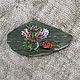 Rowan still life Dahlias Magnet from stone Painted stone, Magnets, Zmeinogorsk,  Фото №1