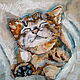 Painting cat print on canvas Reproduction of a painting with cats on canvas. Pictures. Yulia Berseneva ColoredCatsArt. My Livemaster. Фото №6
