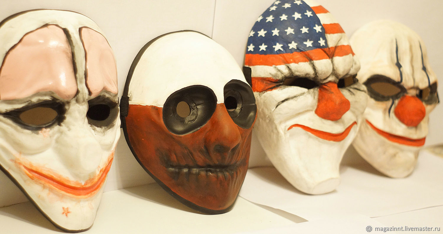 Masks payday 2 dallas фото 78