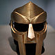 Маска МФ Дум Золотая Гладиатора Марвел MF Doom Golden Gladiator mask, Маски персонажей, Москва,  Фото №1