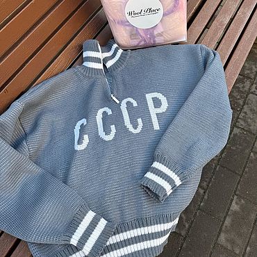 Одежда ручной работы. Ярмарка Мастеров - ручная работа Свитер с рисунком. Handmade.