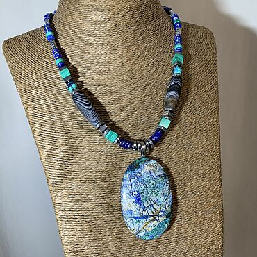 Украшения ручной работы. Ярмарка Мастеров - ручная работа Лот - 1499. Колье. Handmade.