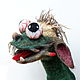 Monster puppet, Monster Doll Glove toy, Puppet show, Rostov-on-Don,  Фото №1