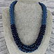 Necklace-harness made of beads 'Fluffy'. Necklace. Magic box. My Livemaster. Фото №4