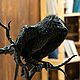 Кованая птица ворон "Мудрый Хугин". Скульптуры. Кузница Geos. Ярмарка Мастеров.  Фото №5