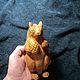 'Rubens-Kustodieva squirrel with a golden cone'. Garden figures. Galib. Online shopping on My Livemaster.  Фото №2