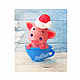 'Pig in a Cup' soap handmade gift Cup. Soap. Edenicsoap - soap candles sachets. Online shopping on My Livemaster.  Фото №2