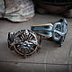 Ring Of Lucius. Ring Of The Kings Of Lucis. Final Fantasy. bronze silver, Rings, Moscow,  Фото №1