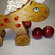 Order Horse stretcher, large. Shop Grizunok teether. Livemaster. . Rolling Toys Фото №3