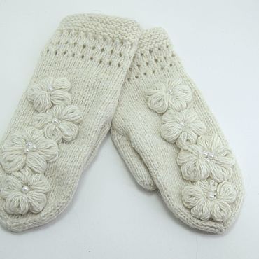 Варежки — купить на Ярмарке Мастеров | Ручная работа и хенд мейд