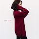 Women knitted sweater red. Sweaters. CUTE-KNIT by Nata Onipchenko. My Livemaster. Фото №5