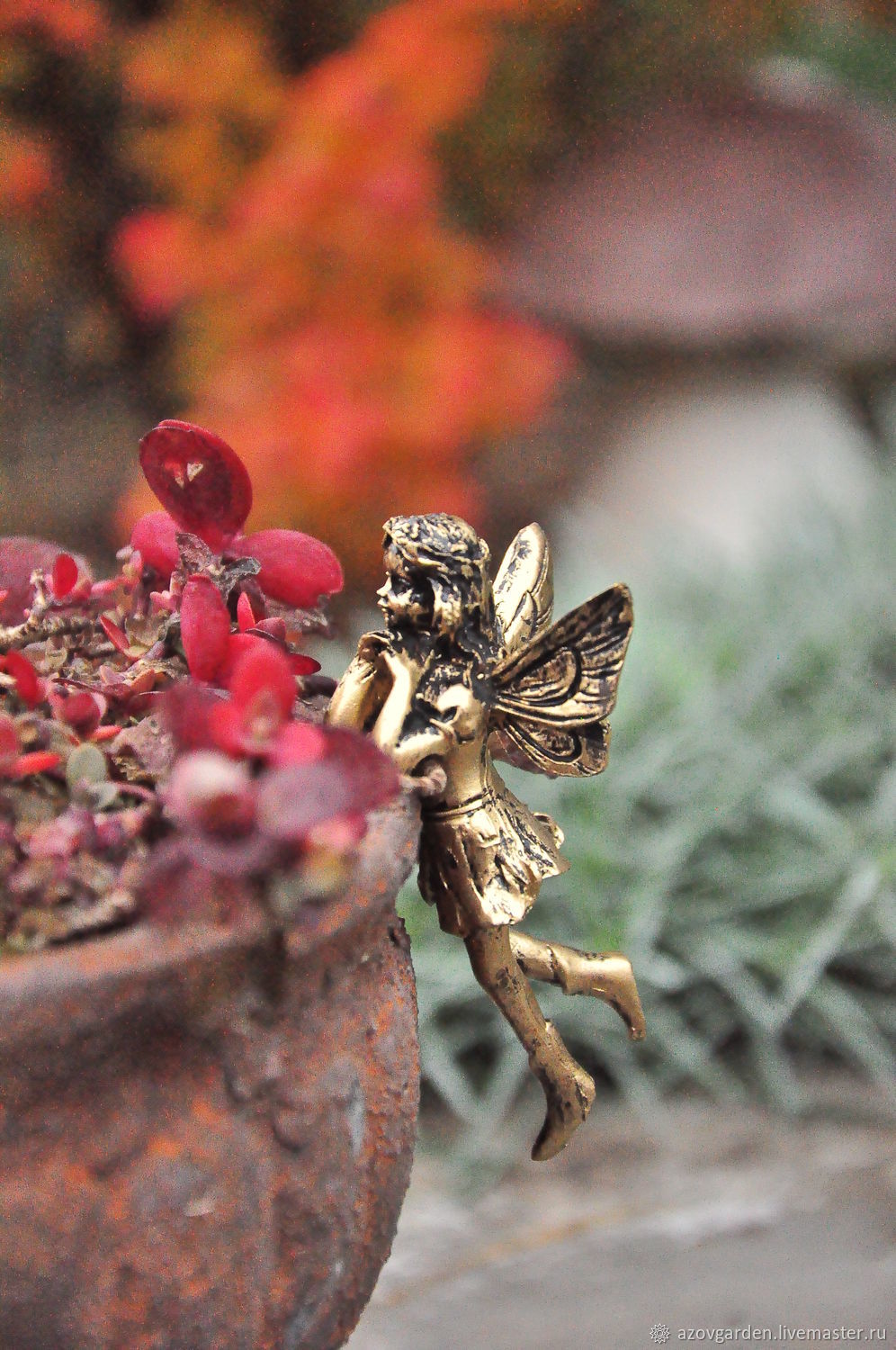 Фея подвеска на горшок декор цветов миниатюра в интернет-магазине ...
