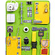 Basebord 'Razvivajka' 30h40 cm light green. Busyboards. GameBoard24. Online shopping on My Livemaster.  Фото №2