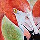 Order  ' Pink Flamingos' oil painting. flamemilady. Livemaster. . Pictures Фото №3