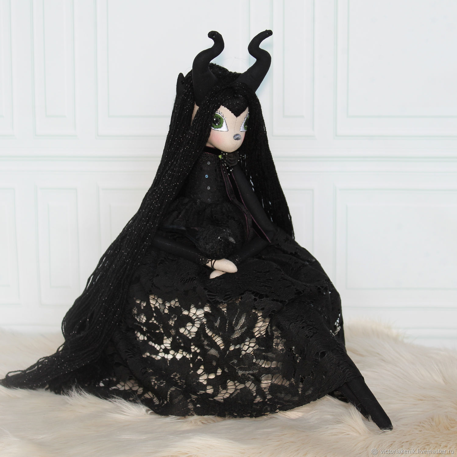 Малефисента кукла, Maleficent doll, кукла в подарок, кукла ведьма ...