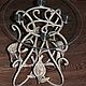 Wrought iron coffee table. Tables. Artistic forging Nemkova. My Livemaster. Фото №4
