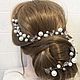 Order Wedding hair Sprig ' Pearl-2 '. darina-lb. Livemaster. . Hair Decoration Фото №3