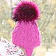 Knitted baby hat. Hat Merino. Caps. Oksana Demina. My Livemaster. Фото №4